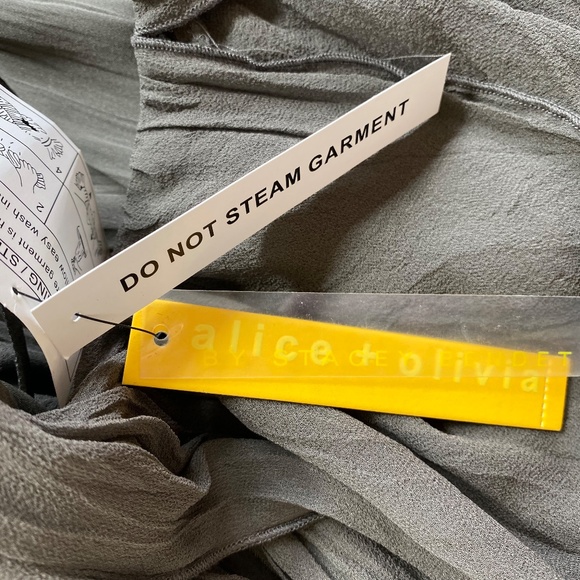 Alice + Olivia brown flowing dress. - Picture 3 of 6